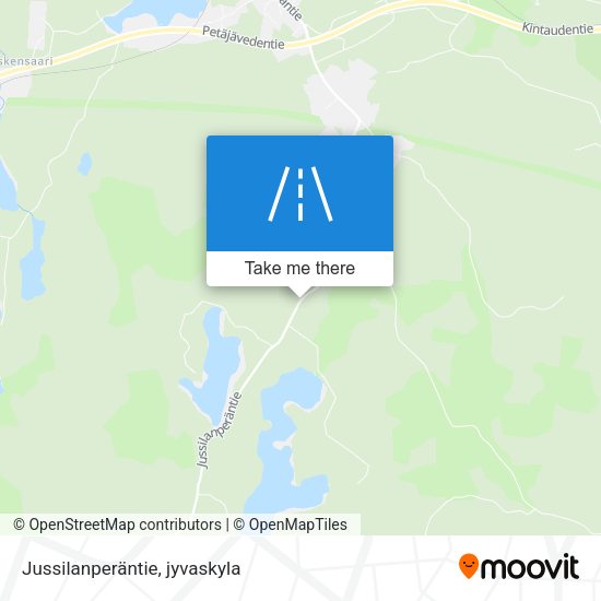 Jussilanperäntie map