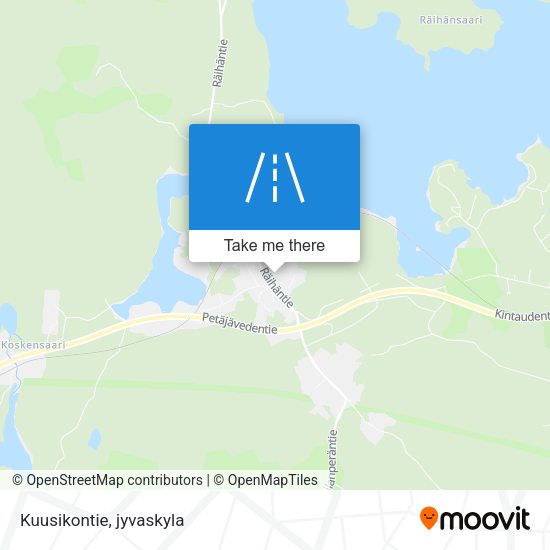 Kuusikontie map