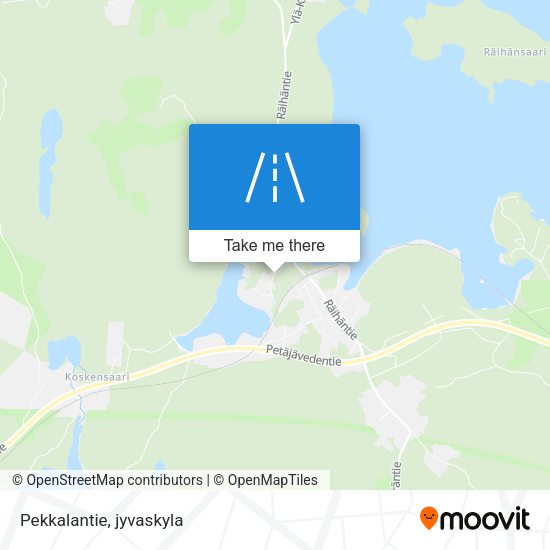 Pekkalantie map