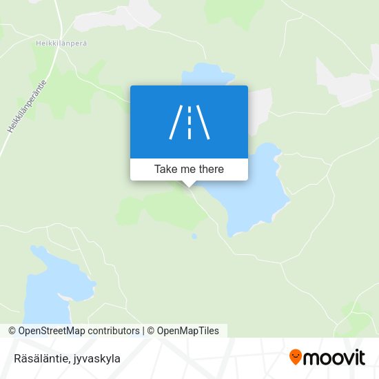Räsäläntie map
