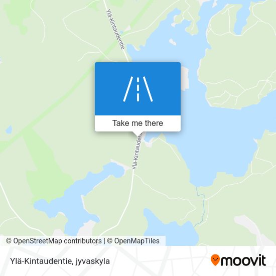 Ylä-Kintaudentie map
