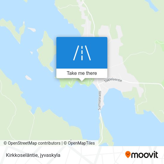 Kirkkoseläntie map