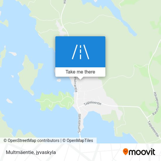 Multmäentie map