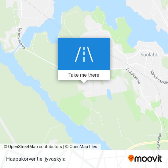 Haapakorventie map