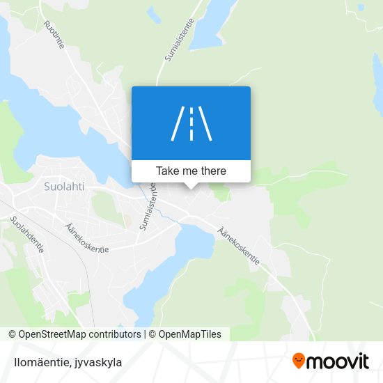 Ilomäentie map