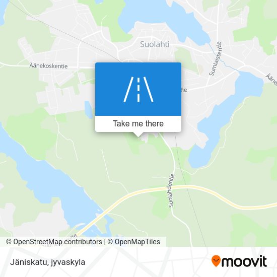 Jäniskatu map
