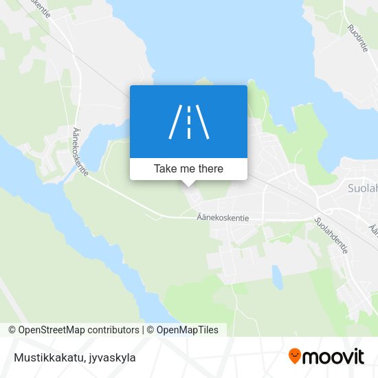 Mustikkakatu map