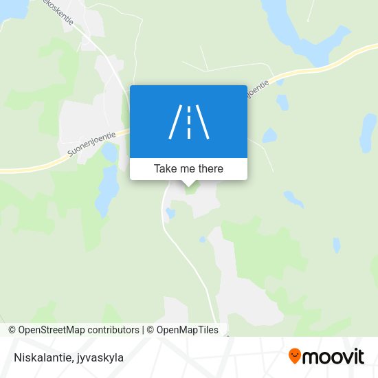 Niskalantie map