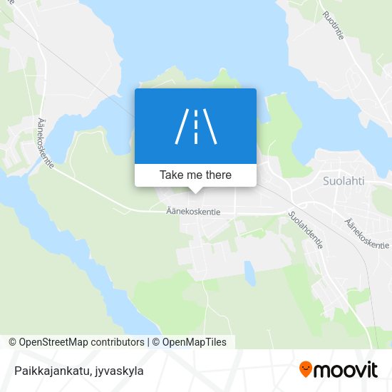 Paikkajankatu map
