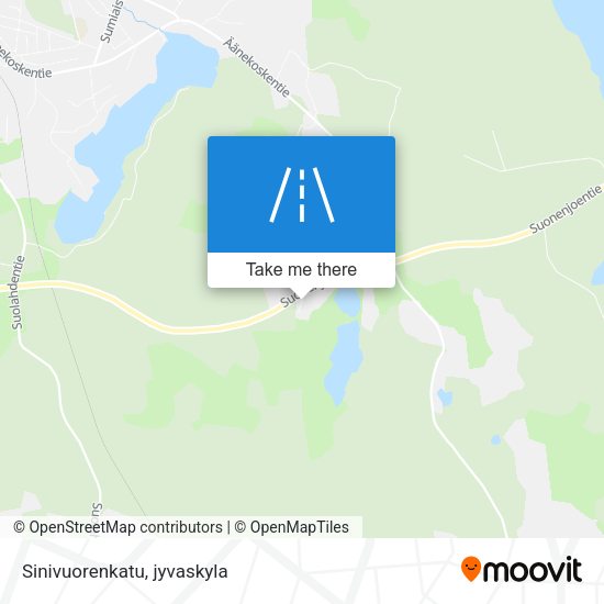 Sinivuorenkatu map