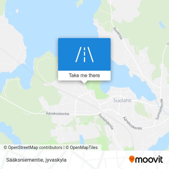 Sääksniementie map