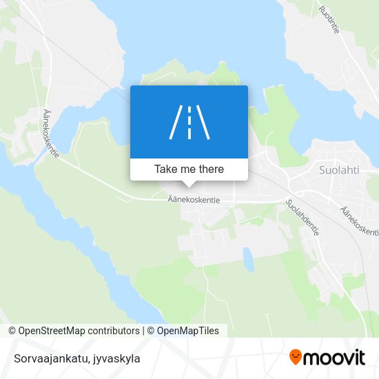 Sorvaajankatu map