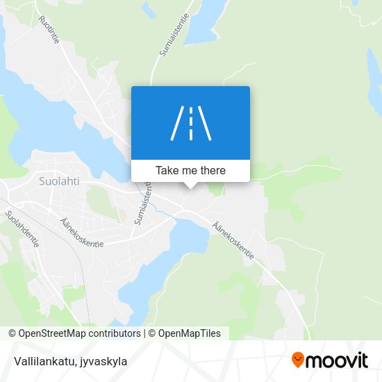 Vallilankatu map