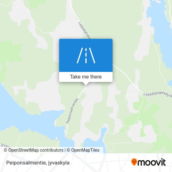 Peiponsalmentie map