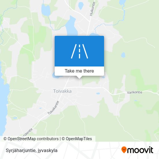 Syrjäharjuntie map