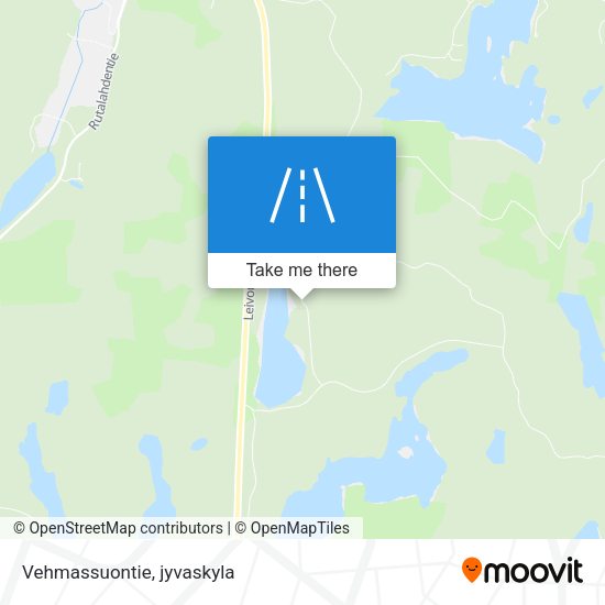 Vehmassuontie map