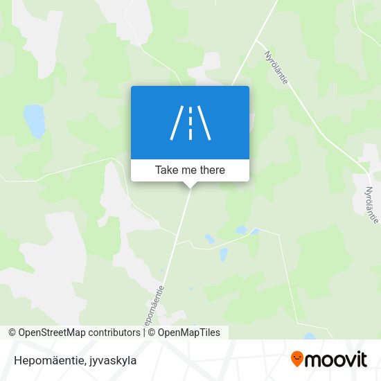 Hepomäentie map
