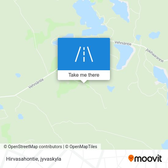 Hirvasahontie map