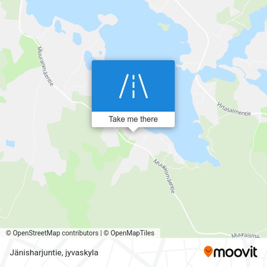 Jänisharjuntie map