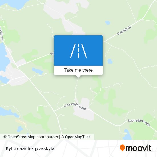 Kytömaantie map