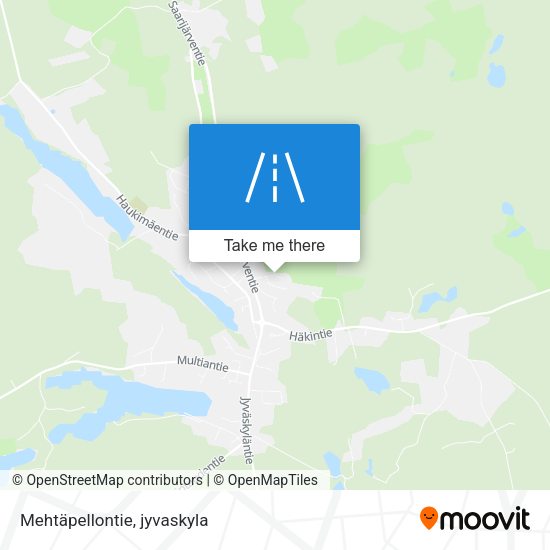 Mehtäpellontie map