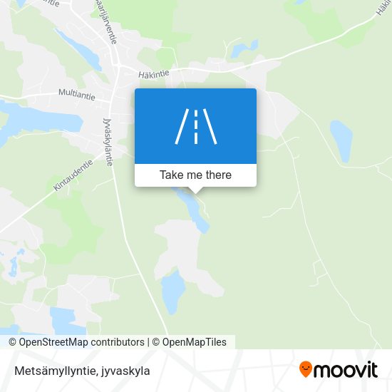 Metsämyllyntie map