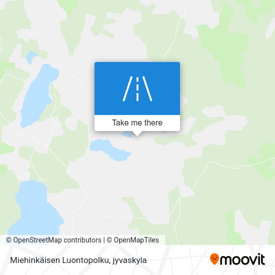 Miehinkäisen Luontopolku map