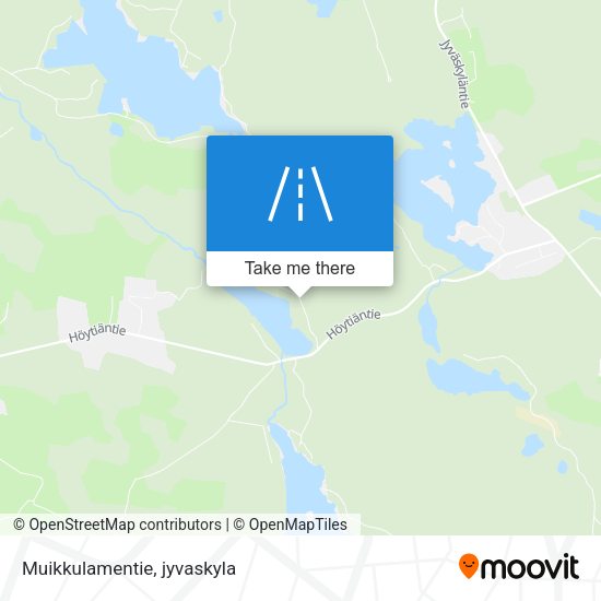 Muikkulamentie map