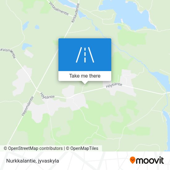 Nurkkalantie map
