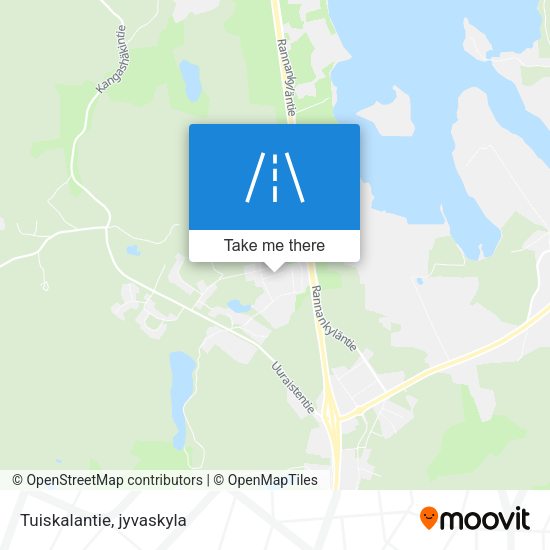 Tuiskalantie map