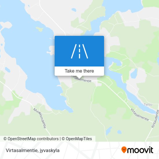 Virtasalmentie map