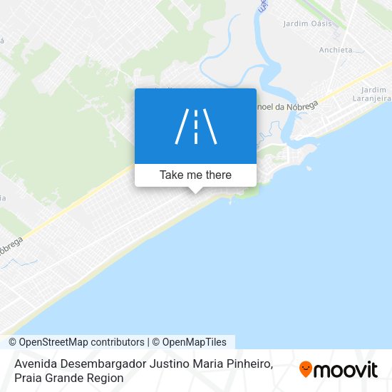 Avenida Desembargador Justino Maria Pinheiro map
