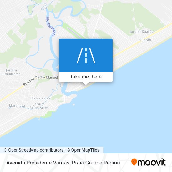 Avenida Presidente Vargas map