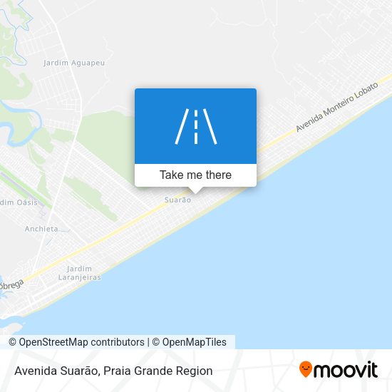 Avenida Suarão map
