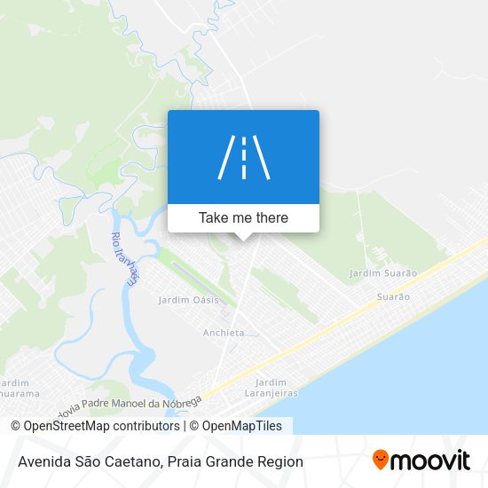 Avenida São Caetano map