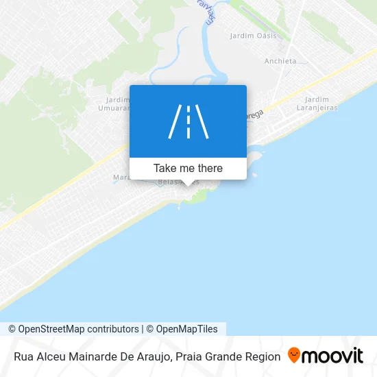 Rua Alceu Mainarde De Araujo map