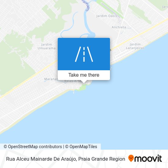 Rua Alceu Mainarde De Araújo map