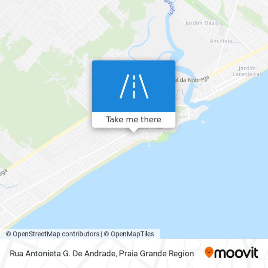 Rua Antonieta G. De Andrade map