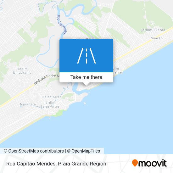 Rua Capitão Mendes map