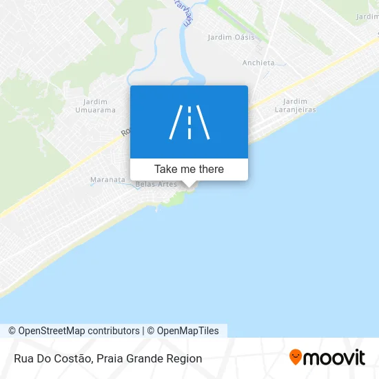 Rua Do Costão map