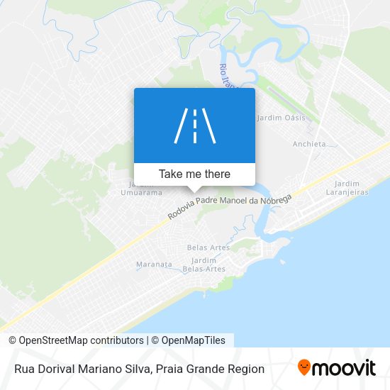 Rua Dorival Mariano Silva map