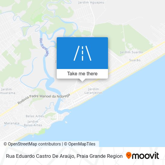 Rua Eduardo Castro De Araújo map