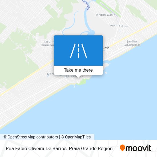 Rua Fábio Oliveira De Barros map