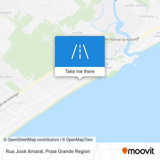 Rua José Amaral map