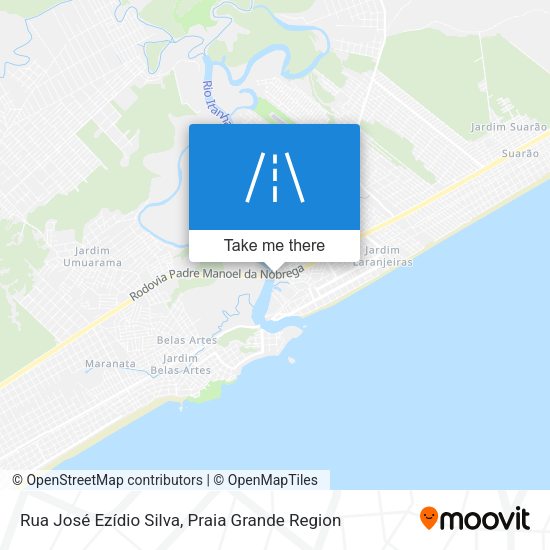 Rua José Ezídio Silva map