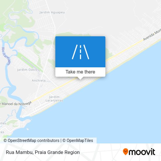 Rua Mambu map