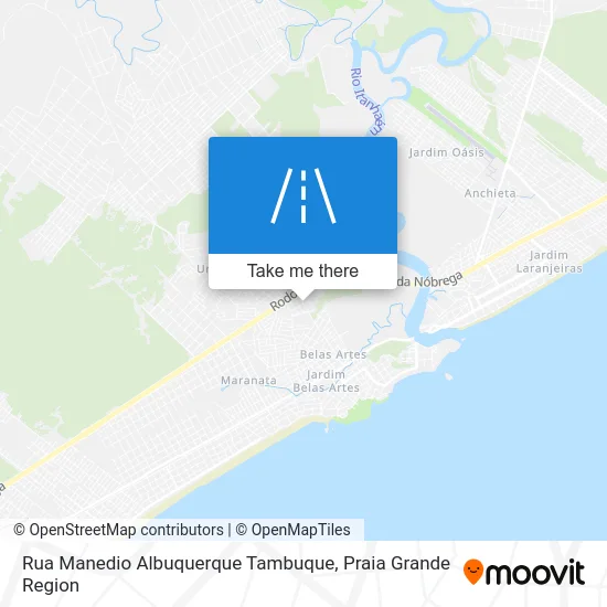 Rua Manedio Albuquerque Tambuque map