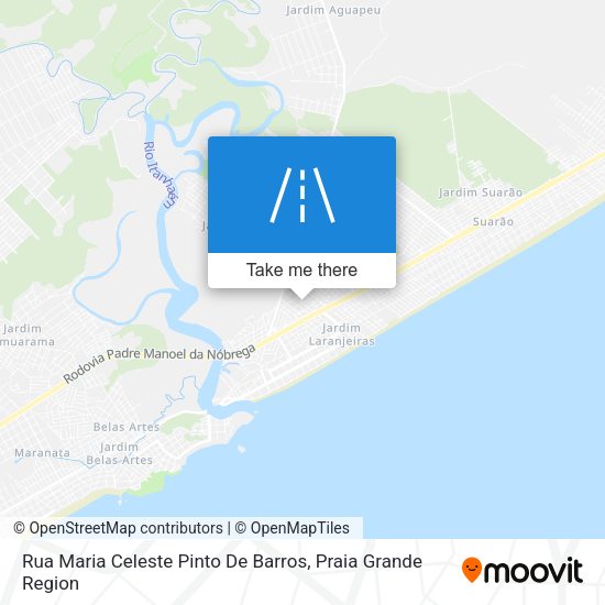 Rua Maria Celeste Pinto De Barros map