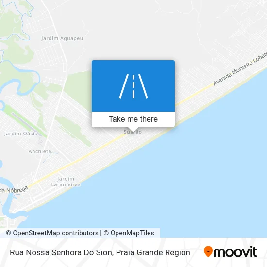 Rua Nossa Senhora Do Sion map