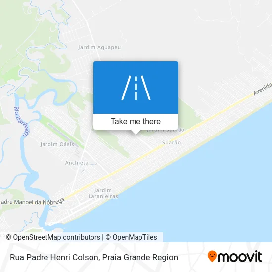 Rua Padre Henri Colson map